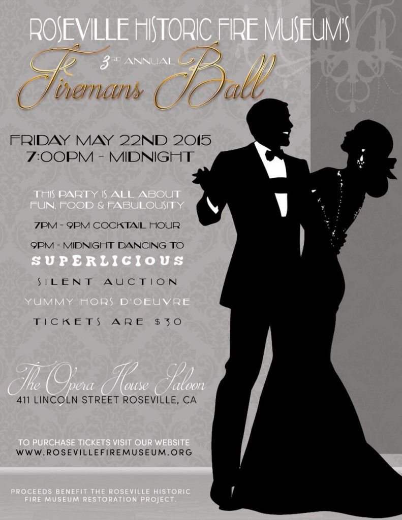 Roseville Fire Museum Firemans Ball 2015